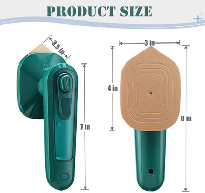 SteamGo Mini – Portable 2-in-1 Travel Iron & Garment Steamer