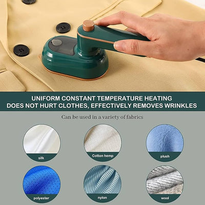 SteamGo Mini – Portable 2-in-1 Travel Iron & Garment Steamer